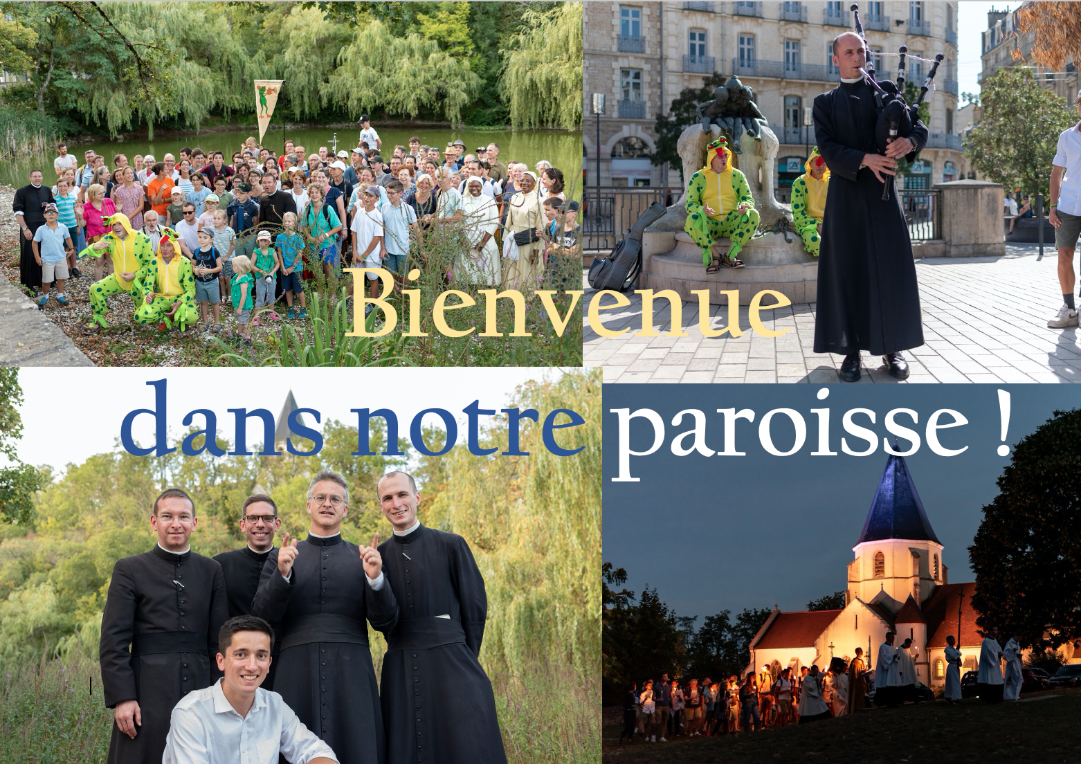 Bienvenue dans notre paroisse 2023